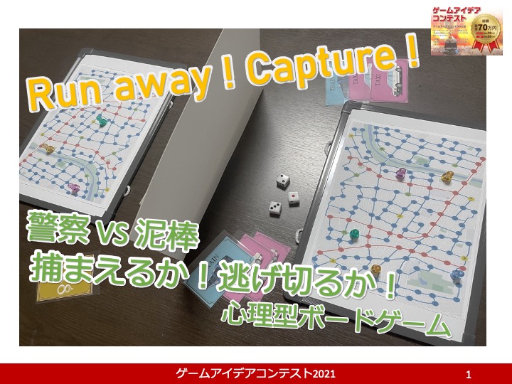 「Run away ! Capture ! 」応募者：BOTMさん
