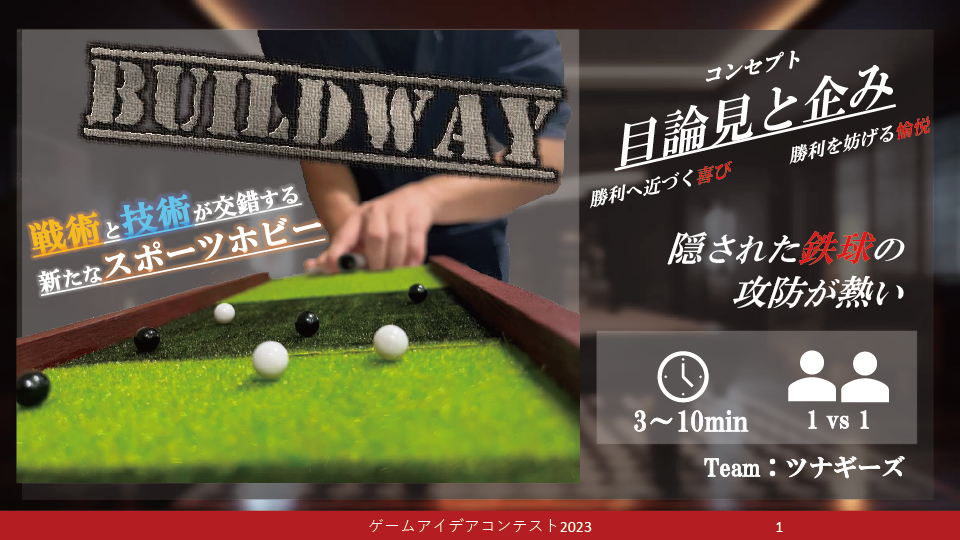 「BUILD　WAY」応募者：ツナギーズさん