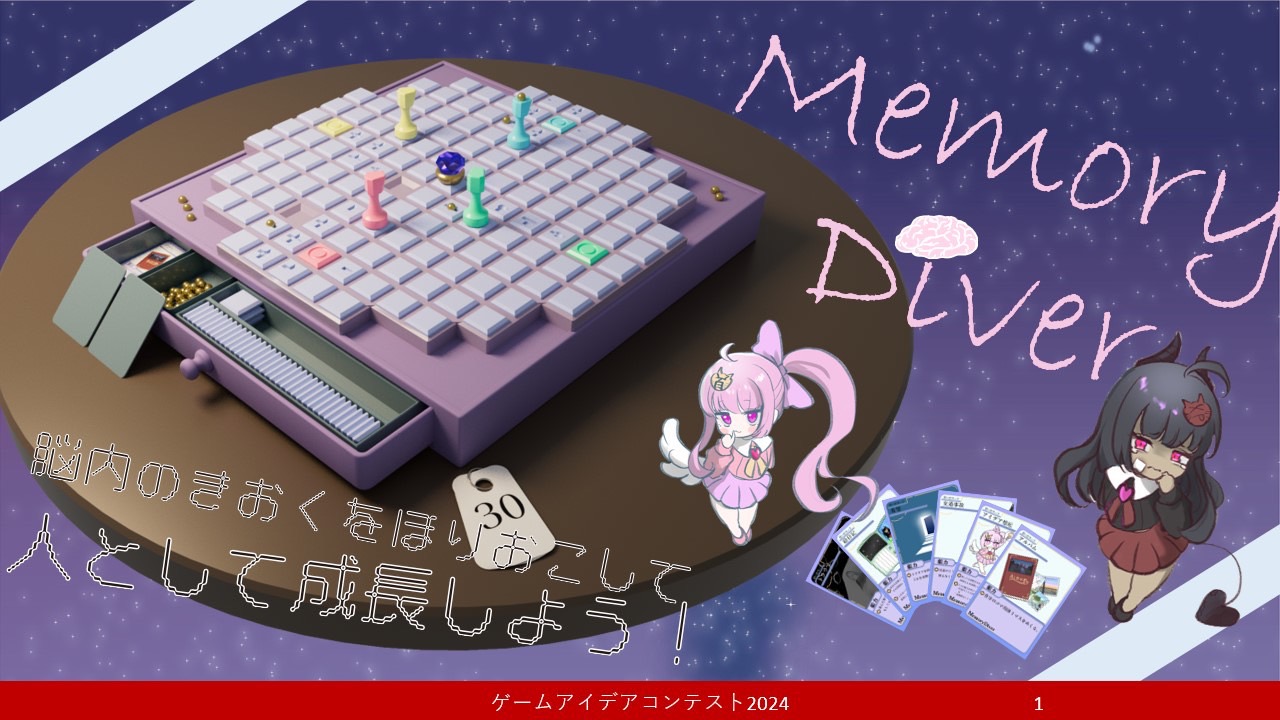 「Memory Diver」応募者：限界徹夜チームさん